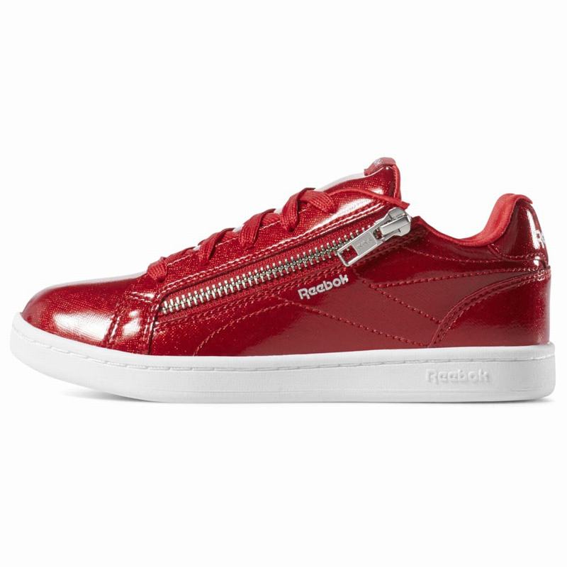 Tenisi Reebok Royal Complete Clean Zip Fete Rosii/Albi Romania ID6765GT